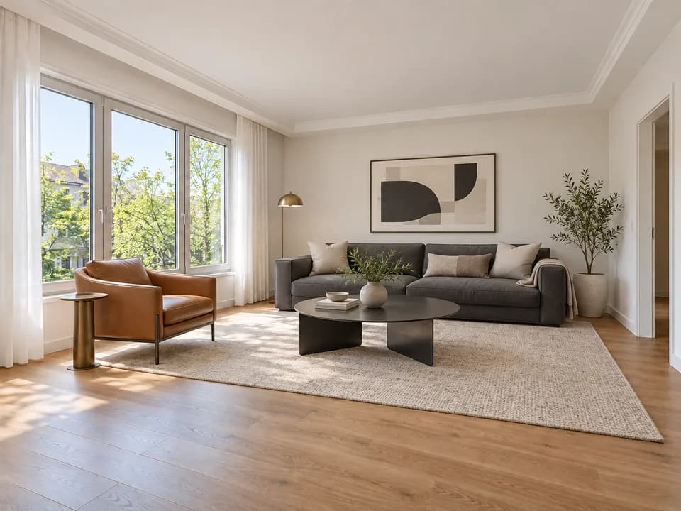 Sample room: Modern